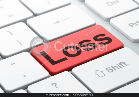 To use this stock image in your creative project, please select the size you need over to the right and click the "Add to Cart" button.
Your downloaded image will come with the Cutcaster watermark removed so don’t worry about the watermark you see on this page. Finance concept: Loss on computer keyboard background stock photo, Finance concept: computer keyboard with word Loss, selected focus on enter button background, 3D rendering by mkabakov