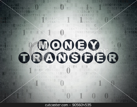 To use this stock image in your creative project, please select the size you need over to the right and click the "Add to Cart" button.
Your downloaded image will come with the Cutcaster watermark removed so don’t worry about the watermark you see on this page. Finance concept: Money Transfer on Digital Data Paper background stock photo, Finance concept: Painted black text Money Transfer on Digital Data Paper background with Binary Code by mkabakov