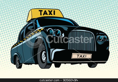 To use this stock image in your creative project, please select the size you need over to the right and click the "Add to Cart" button.
Your downloaded image will come with the Cutcaster watermark removed so don’t worry about the watermark you see on this page. Black taxi with a yellow sign stock vector clipart, Black taxi with a yellow sign. Pop art retro vector illustration by studiostoks