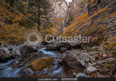 To use this stock image in your creative project, please select the size you need over to the right and click the "Add to Cart" button.
Your downloaded image will come with the Cutcaster watermark removed so don’t worry about the watermark you see on this page. Waterfall on river Shinok stock photo, Waterfall on river Shinok in Altai territory, Siberia, Russia by olinchuk