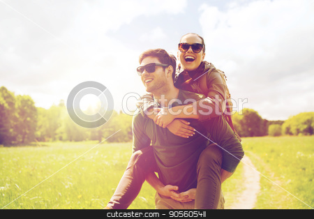To use this stock image in your creative project, please select the size you need over to the right and click the "Add to Cart" button.
Your downloaded image will come with the Cutcaster watermark removed so don’t worry about the watermark you see on this page. happy couple with backpacks having fun outdoors stock photo, travel, hiking, backpacking, tourism and people concept - happy couple with backpacks having fun and walking along country road outdoors by Syda Productions