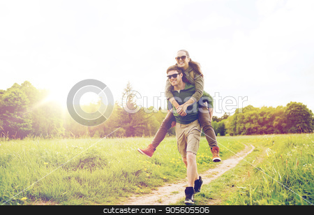 To use this stock image in your creative project, please select the size you need over to the right and click the "Add to Cart" button.
Your downloaded image will come with the Cutcaster watermark removed so don’t worry about the watermark you see on this page. happy couple with backpacks having fun outdoors stock photo, travel, hiking, backpacking, tourism and people concept - happy couple with backpacks having fun and walking along country road outdoors by Syda Productions