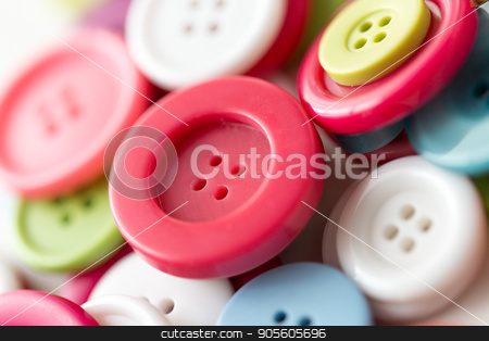 To use this stock image in your creative project, please select the size you need over to the right and click the "Add to Cart" button.
Your downloaded image will come with the Cutcaster watermark removed so don’t worry about the watermark you see on this page. close up of sewing buttons stock photo, needlework and tailoring concept - sewing buttons by Syda Productions