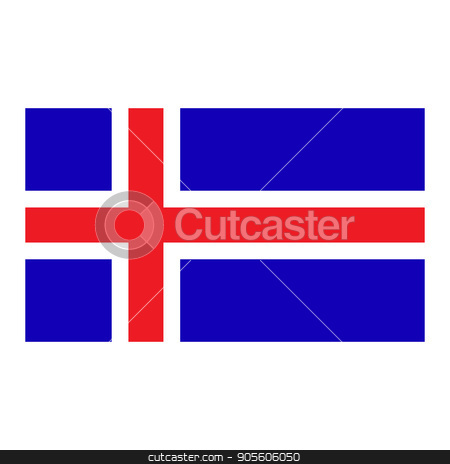 To use this stock image in your creative project, please select the size you need over to the right and click the "Add to Cart" button.
Your downloaded image will come with the Cutcaster watermark removed so don’t worry about the watermark you see on this page. Flag of Iceland stock vector clipart, Iceland flag, official colors and proportion correctly. National Iceland flag. Flat vector illustration. EPS10 by Rokvel