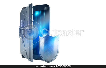 To use this stock image in your creative project, please select the size you need over to the right and click the "Add to Cart" button.
Your downloaded image will come with the Cutcaster watermark removed so don’t worry about the watermark you see on this page. Safe cellphone from hacker attack like a strongbox. 3D Rendering stock photo, Safe cellphone from hacker attack like a strong strongbox
. 3D Rendering by Federico Caputo