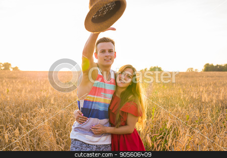 To use this stock image in your creative project, please select the size you need over to the right and click the "Add to Cart" button.
Your downloaded image will come with the Cutcaster watermark removed so don’t worry about the watermark you see on this page. romantic couple having fun in the field stock photo, romantic couple having fun in the field, man and woman by Satura86
