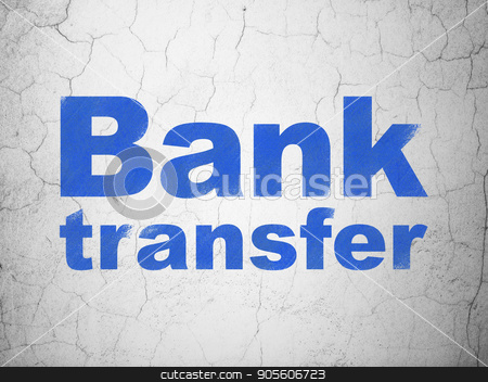 To use this stock image in your creative project, please select the size you need over to the right and click the "Add to Cart" button.
Your downloaded image will come with the Cutcaster watermark removed so don’t worry about the watermark you see on this page. Money concept: Bank Transfer on wall background stock photo, Money concept: Blue Bank Transfer on textured concrete wall background by mkabakov