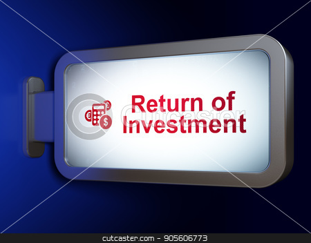 To use this stock image in your creative project, please select the size you need over to the right and click the "Add to Cart" button.
Your downloaded image will come with the Cutcaster watermark removed so don’t worry about the watermark you see on this page. Finance concept: Return of Investment and Calculator on billboard background stock photo, Finance concept: Return of Investment and Calculator on advertising billboard background, 3D rendering by mkabakov