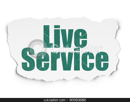 To use this stock image in your creative project, please select the size you need over to the right and click the "Add to Cart" button.
Your downloaded image will come with the Cutcaster watermark removed so don’t worry about the watermark you see on this page. Finance concept: Live Service on Torn Paper background stock photo, Finance concept: Painted green text Live Service on Torn Paper background with Binary Code by mkabakov