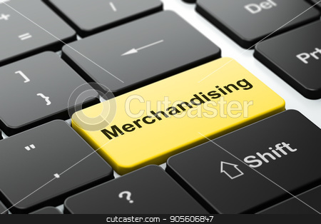 To use this stock image in your creative project, please select the size you need over to the right and click the "Add to Cart" button.
Your downloaded image will come with the Cutcaster watermark removed so don’t worry about the watermark you see on this page. Advertising concept: Merchandising on computer keyboard background stock photo, Advertising concept: computer keyboard with word Merchandising, selected focus on enter button background, 3D rendering by mkabakov
