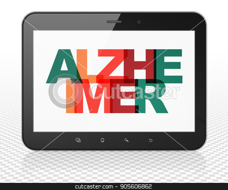 To use this stock image in your creative project, please select the size you need over to the right and click the "Add to Cart" button.
Your downloaded image will come with the Cutcaster watermark removed so don’t worry about the watermark you see on this page. Healthcare concept: Tablet Pc Computer with Alzheimer on display stock photo, Healthcare concept: Tablet Pc Computer with Painted multicolor text Alzheimer on display, 3D rendering by mkabakov