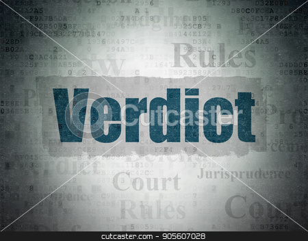 To use this stock image in your creative project, please select the size you need over to the right and click the "Add to Cart" button.
Your downloaded image will come with the Cutcaster watermark removed so don’t worry about the watermark you see on this page. Law concept: Verdict on Digital Data Paper background stock photo, Law concept: Painted blue text Verdict on Digital Data Paper background with Tag Cloud by mkabakov