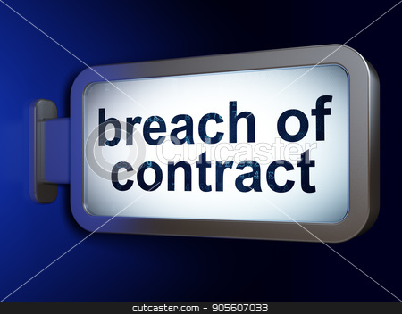 To use this stock image in your creative project, please select the size you need over to the right and click the "Add to Cart" button.
Your downloaded image will come with the Cutcaster watermark removed so don’t worry about the watermark you see on this page. Law concept: Breach Of Contract on billboard background stock photo, Law concept: Breach Of Contract on advertising billboard background, 3D rendering by mkabakov