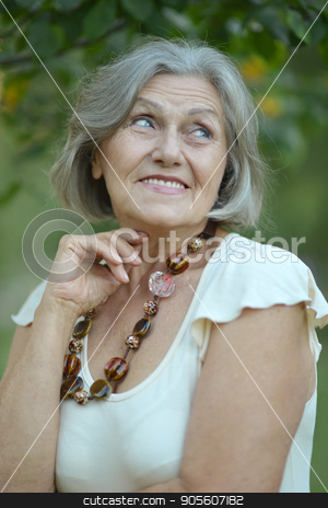 To use this stock image in your creative project, please select the size you need over to the right and click the "Add to Cart" button.
Your downloaded image will come with the Cutcaster watermark removed so don’t worry about the watermark you see on this page. portrait of senior woman stock photo, Close up portrait of senior woman outdoors by Ruslan Huzau