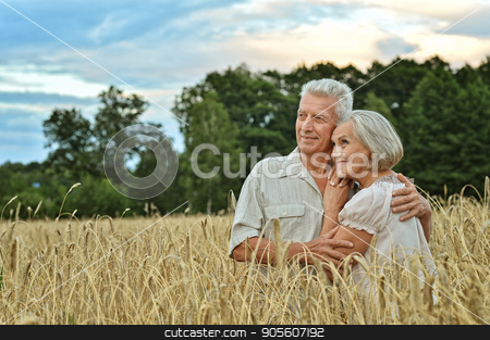 To use this stock image in your creative project, please select the size you need over to the right and click the "Add to Cart" button.
Your downloaded image will come with the Cutcaster watermark removed so don’t worry about the watermark you see on this page. Senior couple on field of wheat stock photo, Happy senior couple on field of wheat by Ruslan Huzau