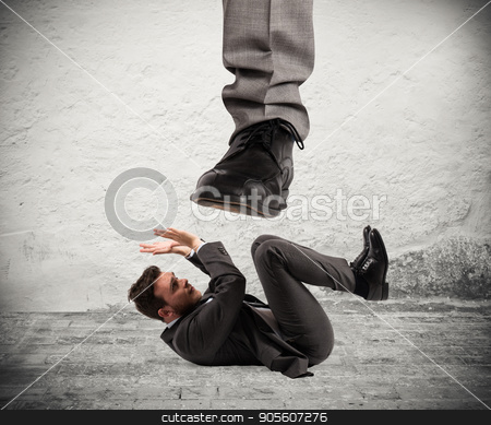 To use this stock image in your creative project, please select the size you need over to the right and click the "Add to Cart" button.
Your downloaded image will come with the Cutcaster watermark removed so don’t worry about the watermark you see on this page. Aggressive boss .Mobbing concept stock photo, Aggressive boss with his scared employee. Mobbing concept by Federico Caputo