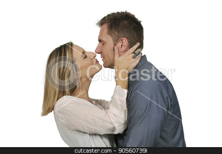 To use this stock image in your creative project, please select the size you need over to the right and click the "Add to Cart" button.
Your downloaded image will come with the Cutcaster watermark removed so don’t worry about the watermark you see on this page. Couple in Love stock photo, Couple in love man and a woman by Robert Byron