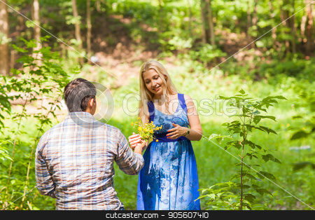To use this stock image in your creative project, please select the size you need over to the right and click the "Add to Cart" button.
Your downloaded image will come with the Cutcaster watermark removed so don’t worry about the watermark you see on this page. Young man giving a flower dandelion to girlfriend outdoors stock photo, Young man giving a flower dandelion to girlfriend outdoors by Satura86