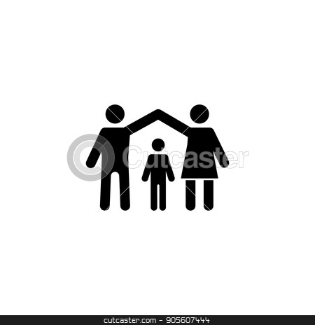 To use this stock image in your creative project, please select the size you need over to the right and click the "Add to Cart" button.
Your downloaded image will come with the Cutcaster watermark removed so don’t worry about the watermark you see on this page. Family Insurance Icon. Flat Design. stock vector clipart, Family Insurance Icon. Flat Design. Isolated Illustration. by Vadym Nechyporenko