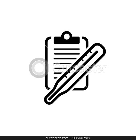 To use this stock image in your creative project, please select the size you need over to the right and click the "Add to Cart" button.
Your downloaded image will come with the Cutcaster watermark removed so don’t worry about the watermark you see on this page. Thermometer and Medical Services Icon. Flat Design. stock vector clipart, Thermometer and Medical Services Icon. Flat Design. Isolated. by Vadym Nechyporenko