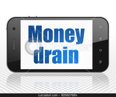 To use this stock image in your creative project, please select the size you need over to the right and click the "Add to Cart" button.
Your downloaded image will come with the Cutcaster watermark removed so don’t worry about the watermark you see on this page. Money concept: Smartphone with Money Drain on display stock photo, Money concept: Smartphone with blue text Money Drain on display, 3D rendering by mkabakov