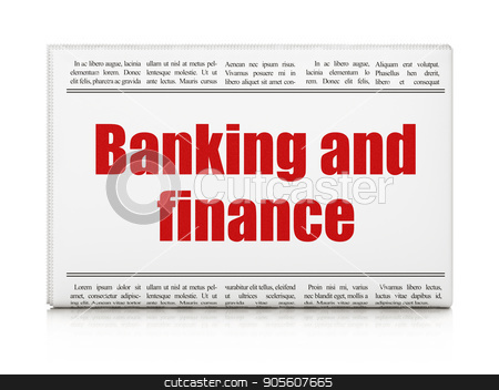 To use this stock image in your creative project, please select the size you need over to the right and click the "Add to Cart" button.
Your downloaded image will come with the Cutcaster watermark removed so don’t worry about the watermark you see on this page. Banking concept: newspaper headline Banking And Finance stock photo, Banking concept: newspaper headline Banking And Finance on White background, 3D rendering by mkabakov