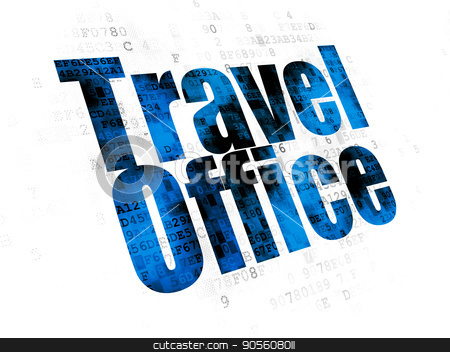 To use this stock image in your creative project, please select the size you need over to the right and click the "Add to Cart" button.
Your downloaded image will come with the Cutcaster watermark removed so don’t worry about the watermark you see on this page. Travel concept: Travel Office on Digital background stock photo, Travel concept: Pixelated blue text Travel Office on Digital background by mkabakov