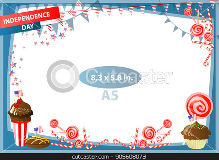 To use this stock image in your creative project, please select the size you need over to the right and click the "Add to Cart" button.
Your downloaded image will come with the Cutcaster watermark removed so don’t worry about the watermark you see on this page. Concept of suspicion. Eggs with painted face. stock vector clipart, Frame. American day illustration. Independence Day. American flag. For the design. vector. Horizontal orientation Sweet holiday by Kseniia