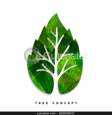 To use this stock image in your creative project, please select the size you need over to the right and click the "Add to Cart" button.
Your downloaded image will come with the Cutcaster watermark removed so don’t worry about the watermark you see on this page. Green tree leaf concept symbol for nature care stock vector clipart, Green tree leaf texture concept design for environment care or nature help project. EPS10 vector. by Cienpies Design