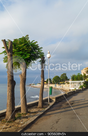 To use this stock image in your creative project, please select the size you need over to the right and click the "Add to Cart" button.
Your downloaded image will come with the Cutcaster watermark removed so don’t worry about the watermark you see on this page. Trees along the pavement stock photo, Trees along the pavement. Old Town Nesebar, Bulgaria. Sunny summer day. Bulgarian Black Sea Coast. Vertical shot. by Veresovich
