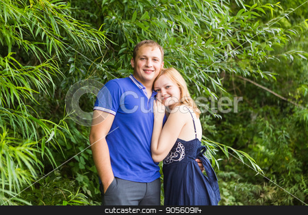 To use this stock image in your creative project, please select the size you need over to the right and click the "Add to Cart" button.
Your downloaded image will come with the Cutcaster watermark removed so don’t worry about the watermark you see on this page. portrait of a beautiful couple in love stock photo, portrait of a beautiful couple in love on nature by Satura86