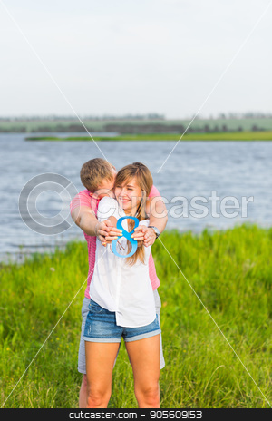 To use this stock image in your creative project, please select the size you need over to the right and click the "Add to Cart" button.
Your downloaded image will come with the Cutcaster watermark removed so don’t worry about the watermark you see on this page. Man and woman holding the number 8 in nature. Concept of numbers, measurement, amount, quantity, accounting and mathematics stock photo, Man and woman holding the number 8 in nature. Concept of numbers, measurement, amount, quantity, accounting and mathematics by Satura86