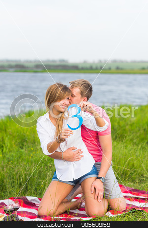 To use this stock image in your creative project, please select the size you need over to the right and click the "Add to Cart" button.
Your downloaded image will come with the Cutcaster watermark removed so don’t worry about the watermark you see on this page. Man and woman holding the number 3 in nature. Concept of numbers, measurement, amount, quantity, accounting and mathematics stock photo, Man and woman holding the number 3 in nature. Concept of numbers, measurement, amount, quantity, accounting and mathematics by Satura86