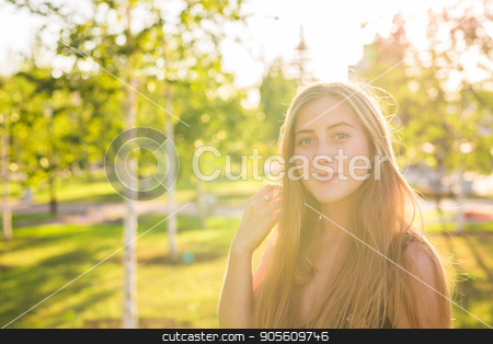 To use this stock image in your creative project, please select the size you need over to the right and click the "Add to Cart" button.
Your downloaded image will come with the Cutcaster watermark removed so don’t worry about the watermark you see on this page. cute smiling girl looking at you stock photo, cute smiling girl looking at you in nature by Satura86