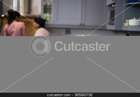 To use this stock image in your creative project, please select the size you need over to the right and click the "Add to Cart" button.
Your downloaded image will come with the Cutcaster watermark removed so don’t worry about the watermark you see on this page. Girl eating spaghetti in kitchen stock photo, Girl eating spaghetti in kitchen at home by Wavebreak Media