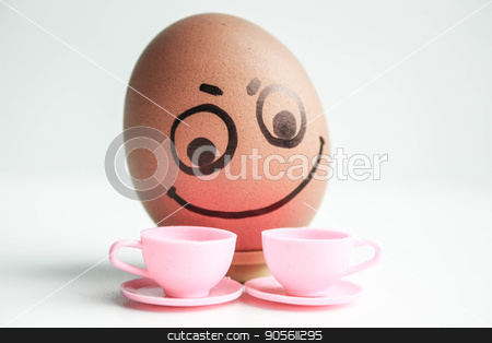 To use this stock image in your creative project, please select the size you need over to the right and click the "Add to Cart" button.
Your downloaded image will come with the Cutcaster watermark removed so don’t worry about the watermark you see on this page. An egg with a painted face. Cute egg. Photo stock photo, Breakfast with coffee concept. Choice of tea or coffee. An egg with a painted face. Cute egg. Photo for your design by Kseniia