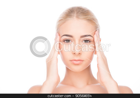 To use this stock image in your creative project, please select the size you need over to the right and click the "Add to Cart" button.
Your downloaded image will come with the Cutcaster watermark removed so don’t worry about the watermark you see on this page. Young woman beauty and spa skin care stock photo, Young woman fresh healthy beauty and spa skin care by Dmytro Sidelnikov