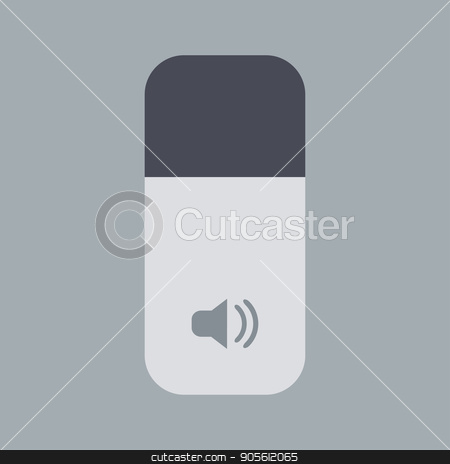 To use this stock image in your creative project, please select the size you need over to the right and click the "Add to Cart" button.
Your downloaded image will come with the Cutcaster watermark removed so don’t worry about the watermark you see on this page. Vector modern sound icon on gray background stock vector clipart, Vector modern sound icon on gray background by petr zaika