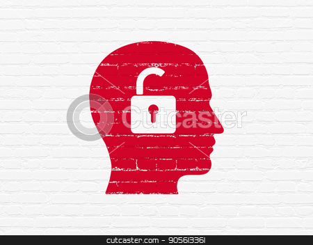 To use this stock image in your creative project, please select the size you need over to the right and click the "Add to Cart" button.
Your downloaded image will come with the Cutcaster watermark removed so don’t worry about the watermark you see on this page. Finance concept: Head With Padlock on wall background stock photo, Finance concept: Painted red Head With Padlock icon on White Brick wall background by mkabakov