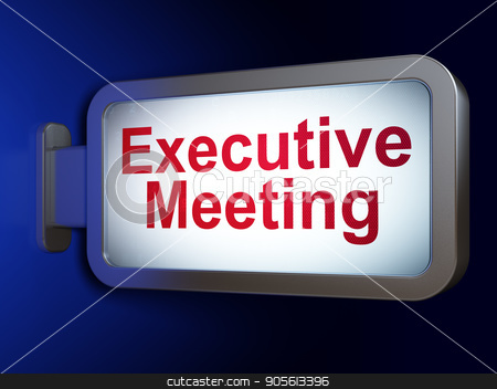 To use this stock image in your creative project, please select the size you need over to the right and click the "Add to Cart" button.
Your downloaded image will come with the Cutcaster watermark removed so don’t worry about the watermark you see on this page. Business concept: Executive Meeting on billboard background stock photo, Business concept: Executive Meeting on advertising billboard background, 3D rendering by mkabakov