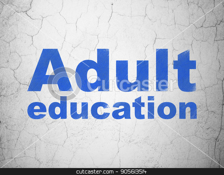 To use this stock image in your creative project, please select the size you need over to the right and click the "Add to Cart" button.
Your downloaded image will come with the Cutcaster watermark removed so don’t worry about the watermark you see on this page. Learning concept: Adult Education on wall background stock photo, Learning concept: Blue Adult Education on textured concrete wall background by mkabakov