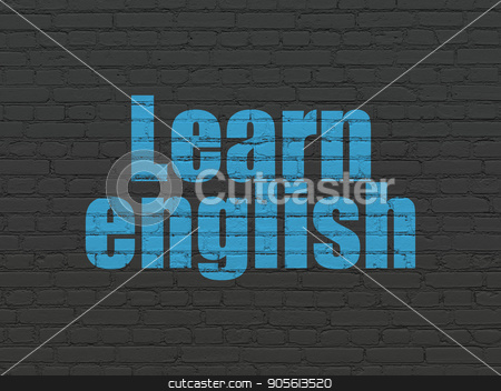 To use this stock image in your creative project, please select the size you need over to the right and click the "Add to Cart" button.
Your downloaded image will come with the Cutcaster watermark removed so don’t worry about the watermark you see on this page. Studying concept: Learn English on wall background stock photo, Studying concept: Painted blue text Learn English on Black Brick wall background by mkabakov