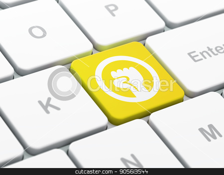 To use this stock image in your creative project, please select the size you need over to the right and click the "Add to Cart" button.
Your downloaded image will come with the Cutcaster watermark removed so don’t worry about the watermark you see on this page. Political concept: Uprising on computer keyboard background stock photo, Political concept: computer keyboard with Uprising icon on enter button background, selected focus, 3D rendering by mkabakov
