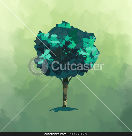To use this stock image in your creative project, please select the size you need over to the right and click the "Add to Cart" button.
Your downloaded image will come with the Cutcaster watermark removed so don’t worry about the watermark you see on this page. Tree watercolor illustration for environment care stock vector clipart, Hand drawn tree, artistic watercolor illustration on abstract green paint background. EPS10 vector. by Cienpies Design