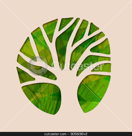 To use this stock image in your creative project, please select the size you need over to the right and click the "Add to Cart" button.
Your downloaded image will come with the Cutcaster watermark removed so don’t worry about the watermark you see on this page. Green ecology tree paper cut shape illustration stock vector clipart, Tree silhouette shape with green leaf texture in paper cut style. Concept illustration for environment care or nature help project. EPS10 vector. by Cienpies Design