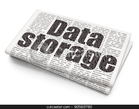 To use this stock image in your creative project, please select the size you need over to the right and click the "Add to Cart" button.
Your downloaded image will come with the Cutcaster watermark removed so don’t worry about the watermark you see on this page. Data concept: Data Storage on Newspaper background stock photo, Data concept: Pixelated black text Data Storage on Newspaper background, 3D rendering by mkabakov