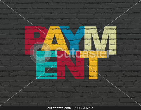 To use this stock image in your creative project, please select the size you need over to the right and click the "Add to Cart" button.
Your downloaded image will come with the Cutcaster watermark removed so don’t worry about the watermark you see on this page. Currency concept: Payment on wall background stock photo, Currency concept: Painted multicolor text Payment on Black Brick wall background by mkabakov