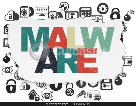 To use this stock image in your creative project, please select the size you need over to the right and click the "Add to Cart" button.
Your downloaded image will come with the Cutcaster watermark removed so don’t worry about the watermark you see on this page. Protection concept: Malware on Torn Paper background stock photo, Protection concept: Painted multicolor text Malware on Torn Paper background with Hand Drawn Security Icons by mkabakov