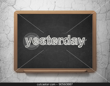 To use this stock image in your creative project, please select the size you need over to the right and click the "Add to Cart" button.
Your downloaded image will come with the Cutcaster watermark removed so don’t worry about the watermark you see on this page. Time concept: Yesterday on chalkboard background stock photo, Time concept: text Yesterday on Black chalkboard on grunge wall background, 3D rendering by mkabakov