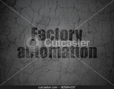 To use this stock image in your creative project, please select the size you need over to the right and click the "Add to Cart" button.
Your downloaded image will come with the Cutcaster watermark removed so don’t worry about the watermark you see on this page. Industry concept: Factory Automation on grunge wall background stock photo, Industry concept: Black Factory Automation on grunge textured concrete wall background by mkabakov